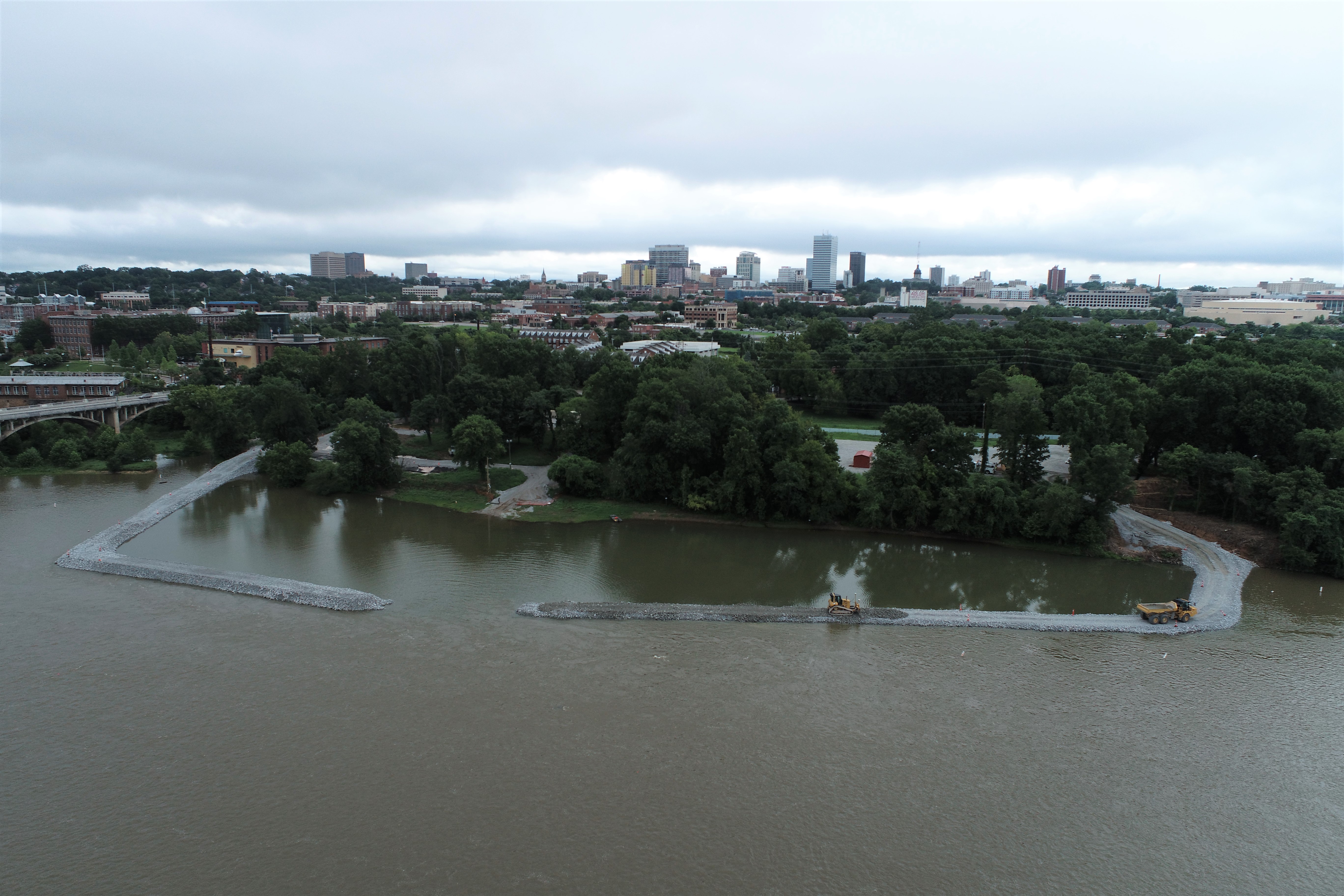 Congaree Update - Cofferdam Connected2