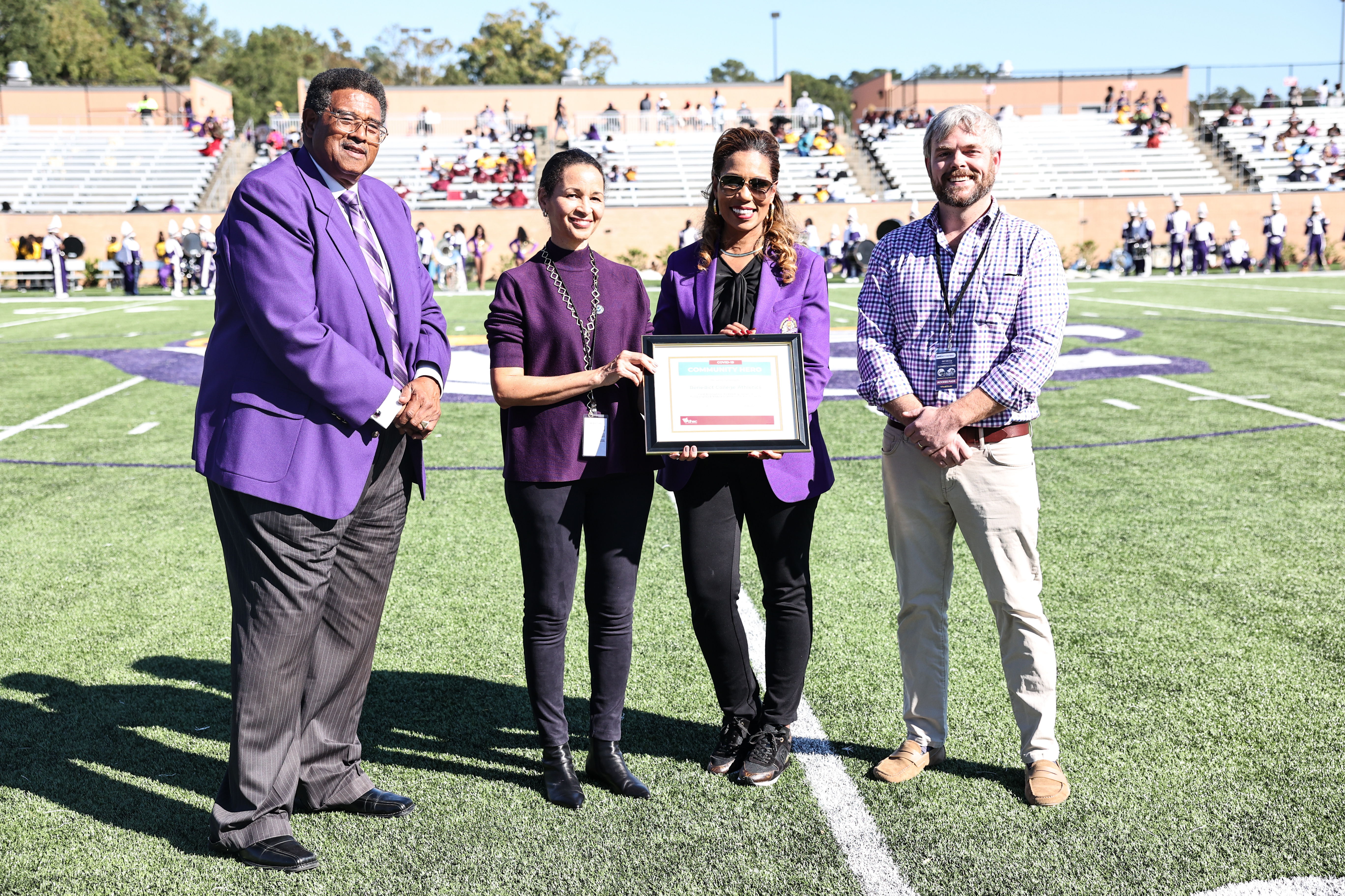 Benedict Tigers Community Hero Award