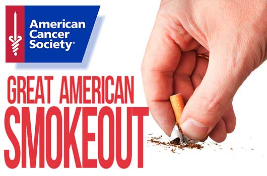 Great American Smokeout 2018